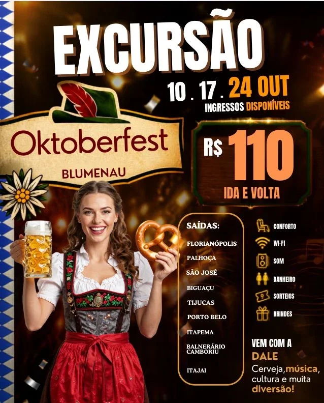 EXCURSÃO OKTOBERFEST 17/10